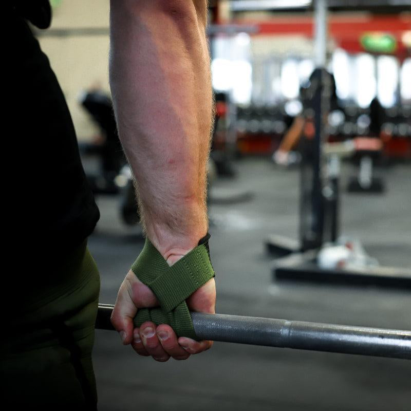 Lifting Straps | Premium Padded Weightlifting Straps - Black (No Padding)