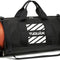 Gym Bag for Men Women with Wet Pocket & Shoe Compartment Travel Duffle Bag Man Sport Basketball Football Bag Weekend Overnight Duffel Bag Gym Tote Bag 40L, Black